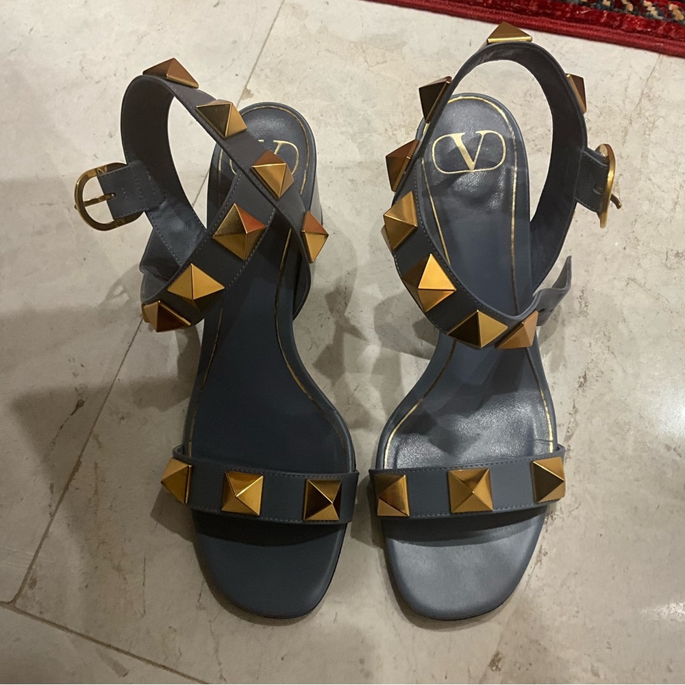 Valentino Rock Stud Sandals 38